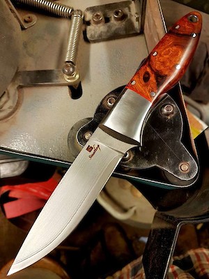 Monach drop point in VG10 Suminagashi